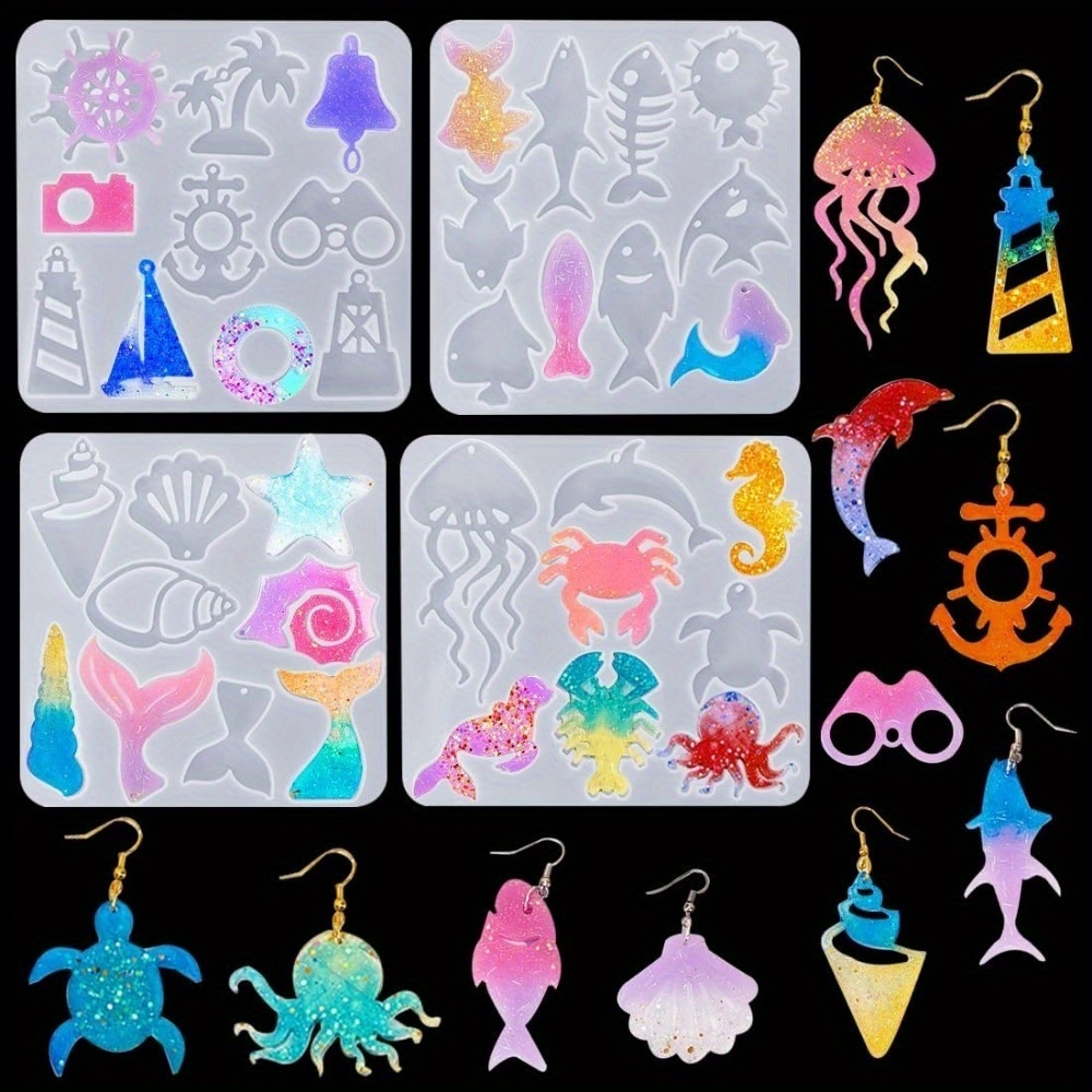 Aquarium Fish Accessories - El set de moldes para pendientes