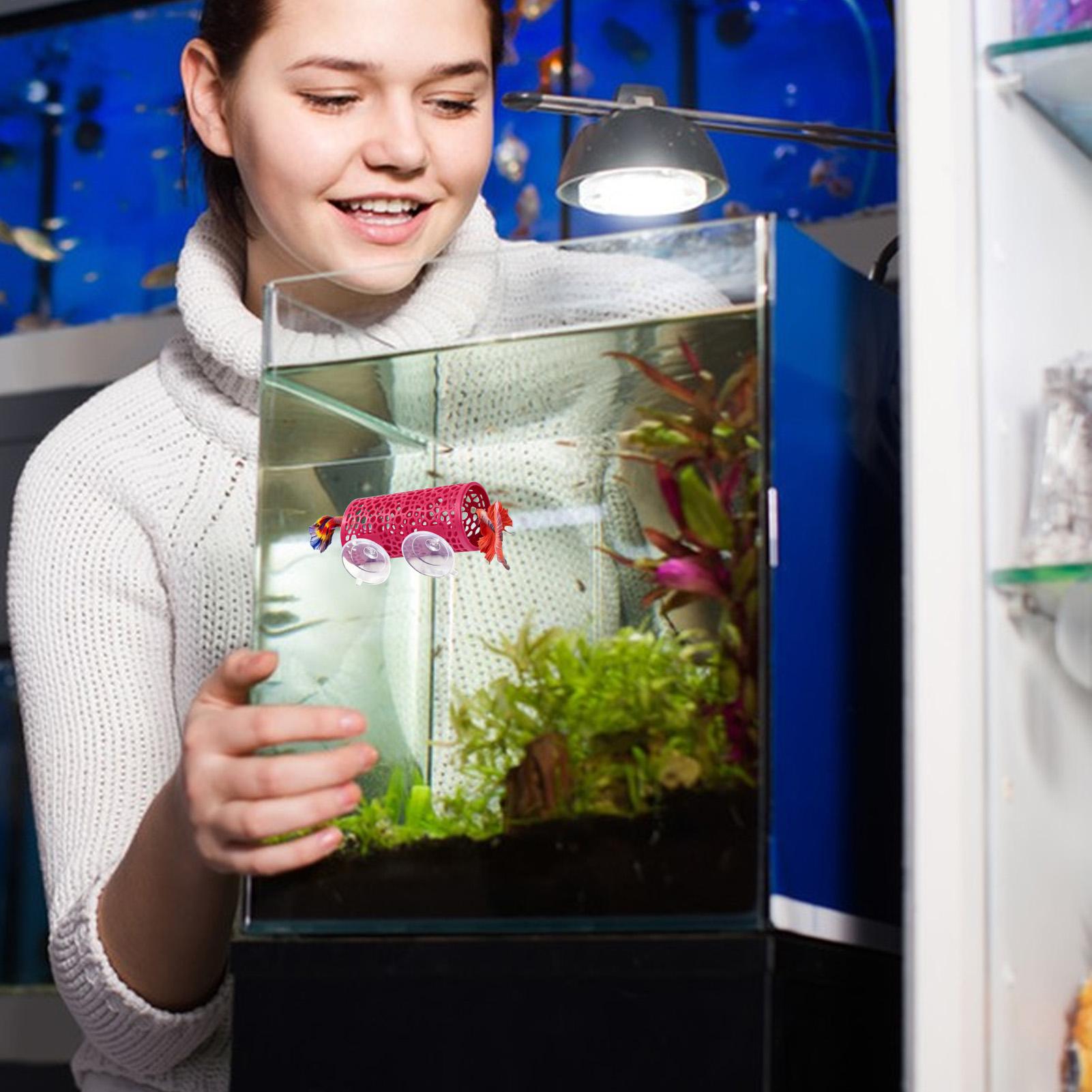 Fish Toy In Aquarium - Habitat para Bettas, Refugio, Adorno, Túnel