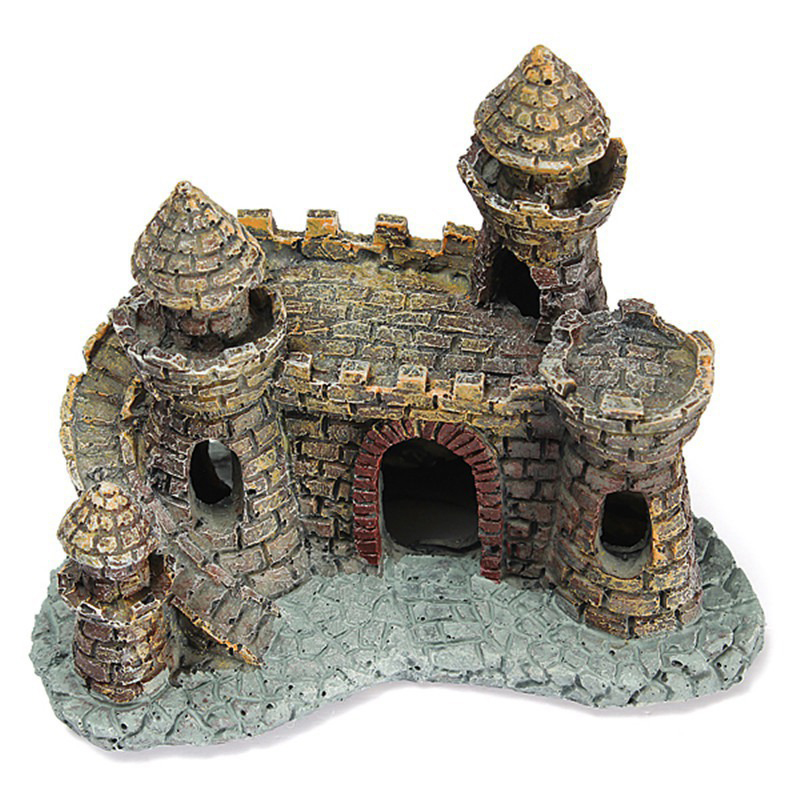 Aquarium Fish World - Piedra Artificial World of Tanks, Castillo
