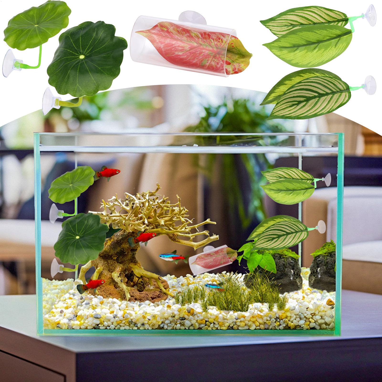 Fish Toy In Aquarium - Hamaca de pescado Betta, 5 piezas,