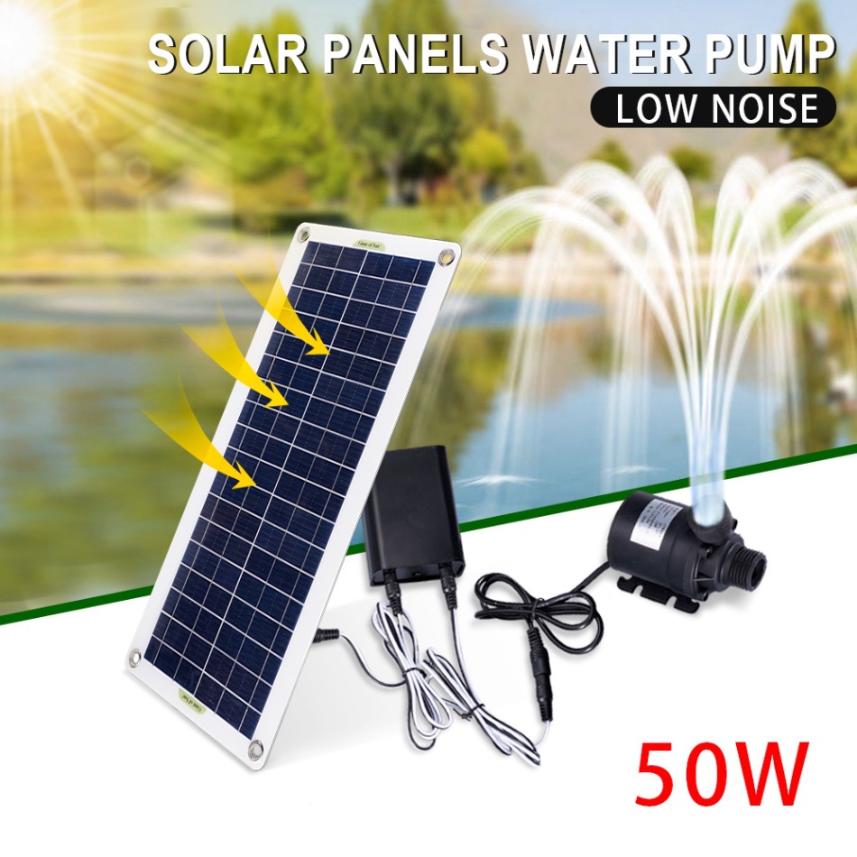 Aquarium Fish Accessories - Bomba de Agua Solar de 50W