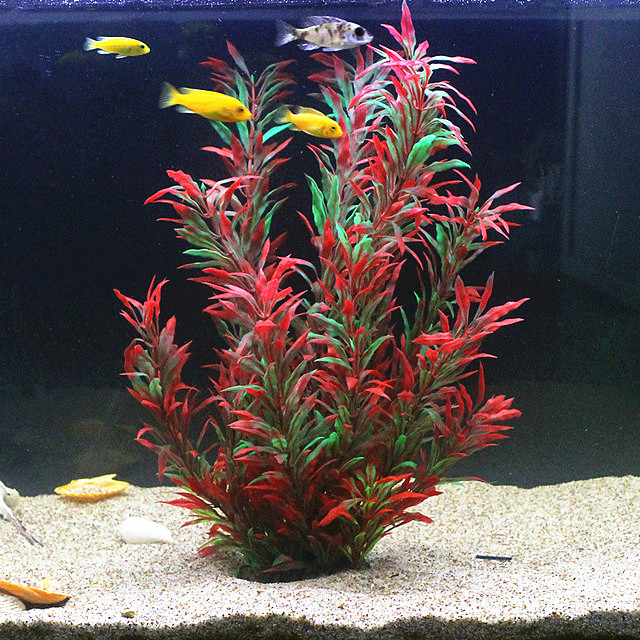 Aquarium Fish Fishing - Plantas Artificiales para Acuario de 50