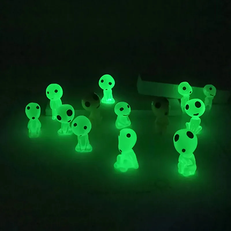 Aquarium Fish Fishing - Figuras luminosas de elfos para decoración