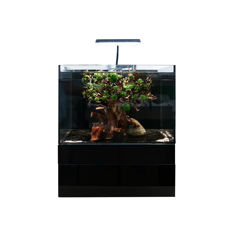 Aquarium Fish Glass - Relaxlines - Pecera de Escritorio de