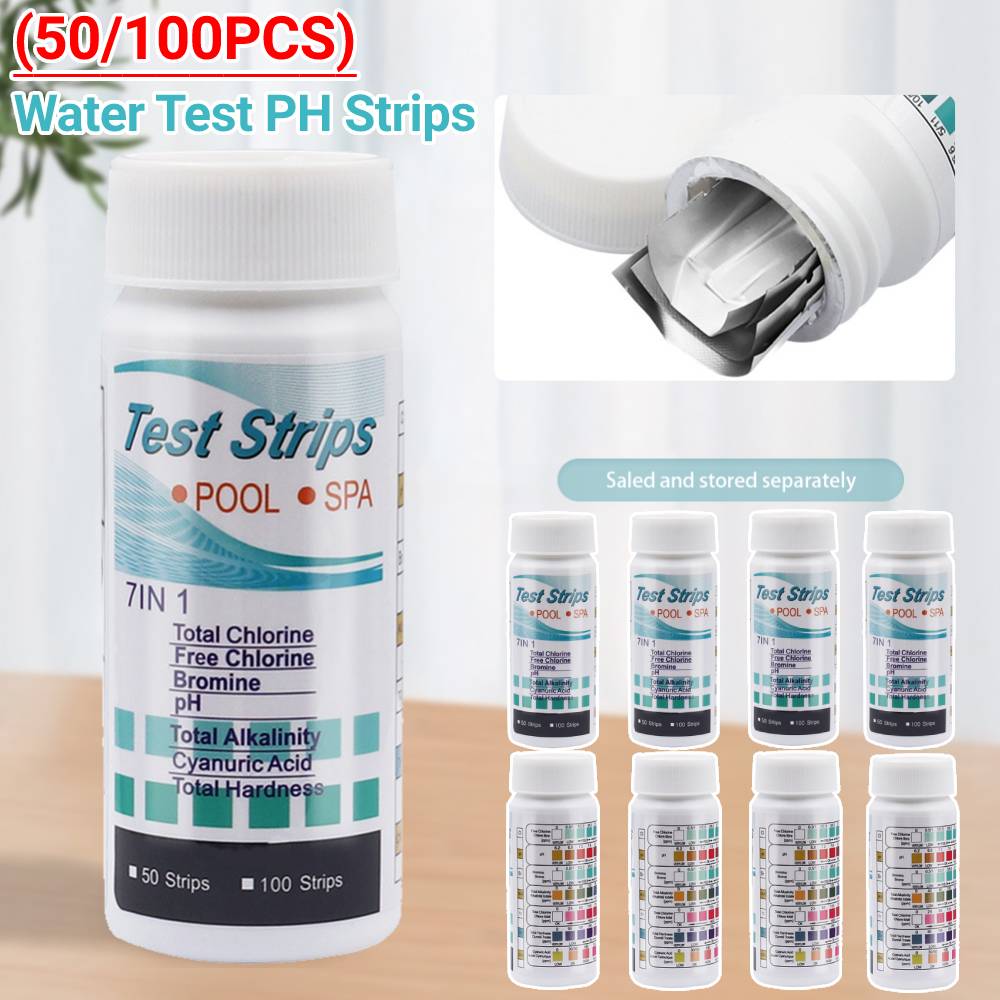 Tiras de prueba de agua PH 7 e - Aquarium Fish Accessories reseña y precio