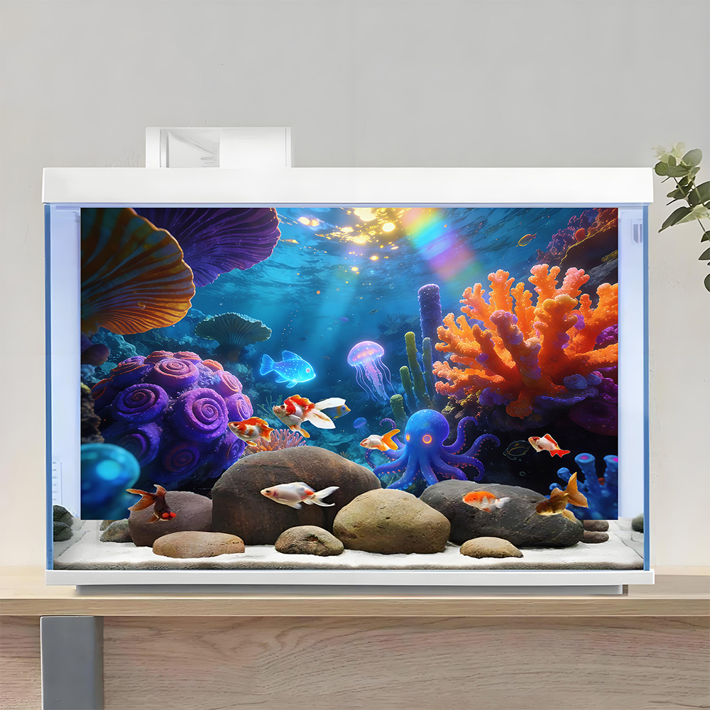 El mundo submarino bajo la luz - Aquarium Fish World reseña y precio