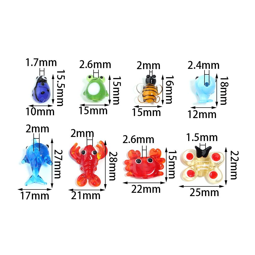 Colgante de cristal de 2 pieza - Aquarium Mini Fish reseña y precio