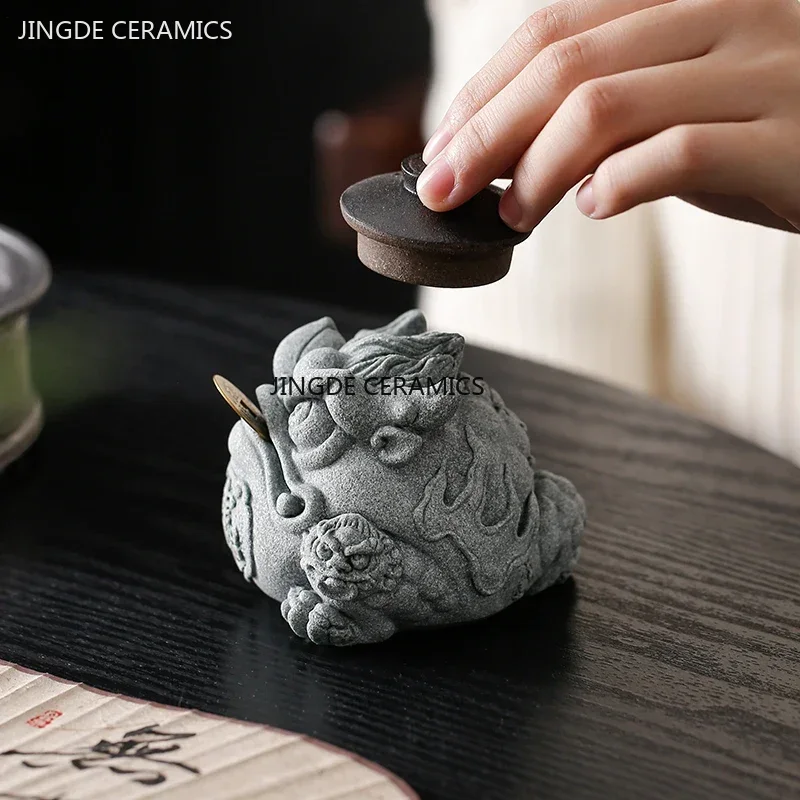 Piedra arenisca creativa Fengs - Aquarium Fish Fishing reseña y precio