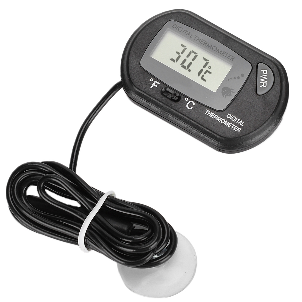 Sensor LCD digital, termómetro - Aquarium Fish Yellow And Black reseña y precio