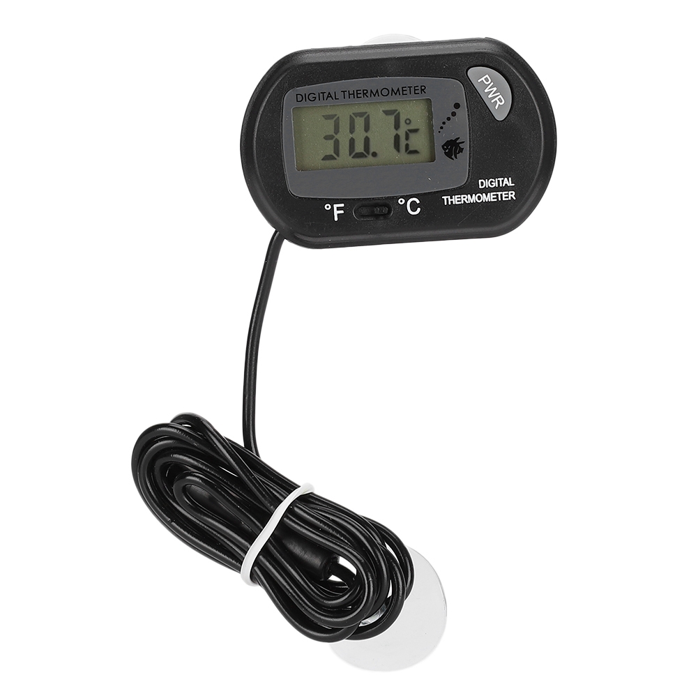 Sensor LCD digital, termómetro - Aquarium Fish Yellow And Black reseña y precio