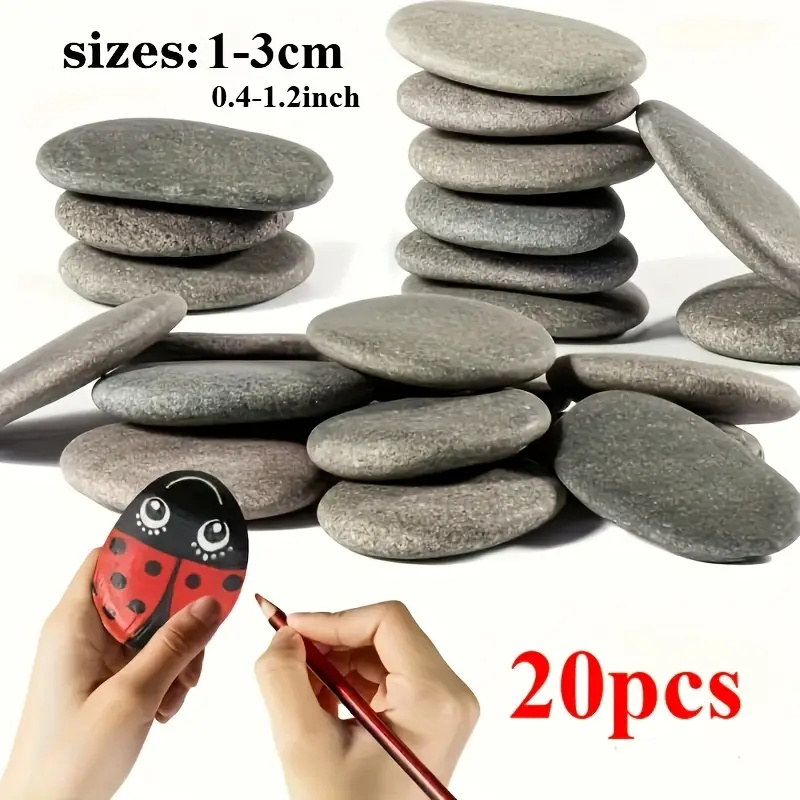 20 piezas de rocas de río natu - Aquarium Fish Fishing reseña y precio