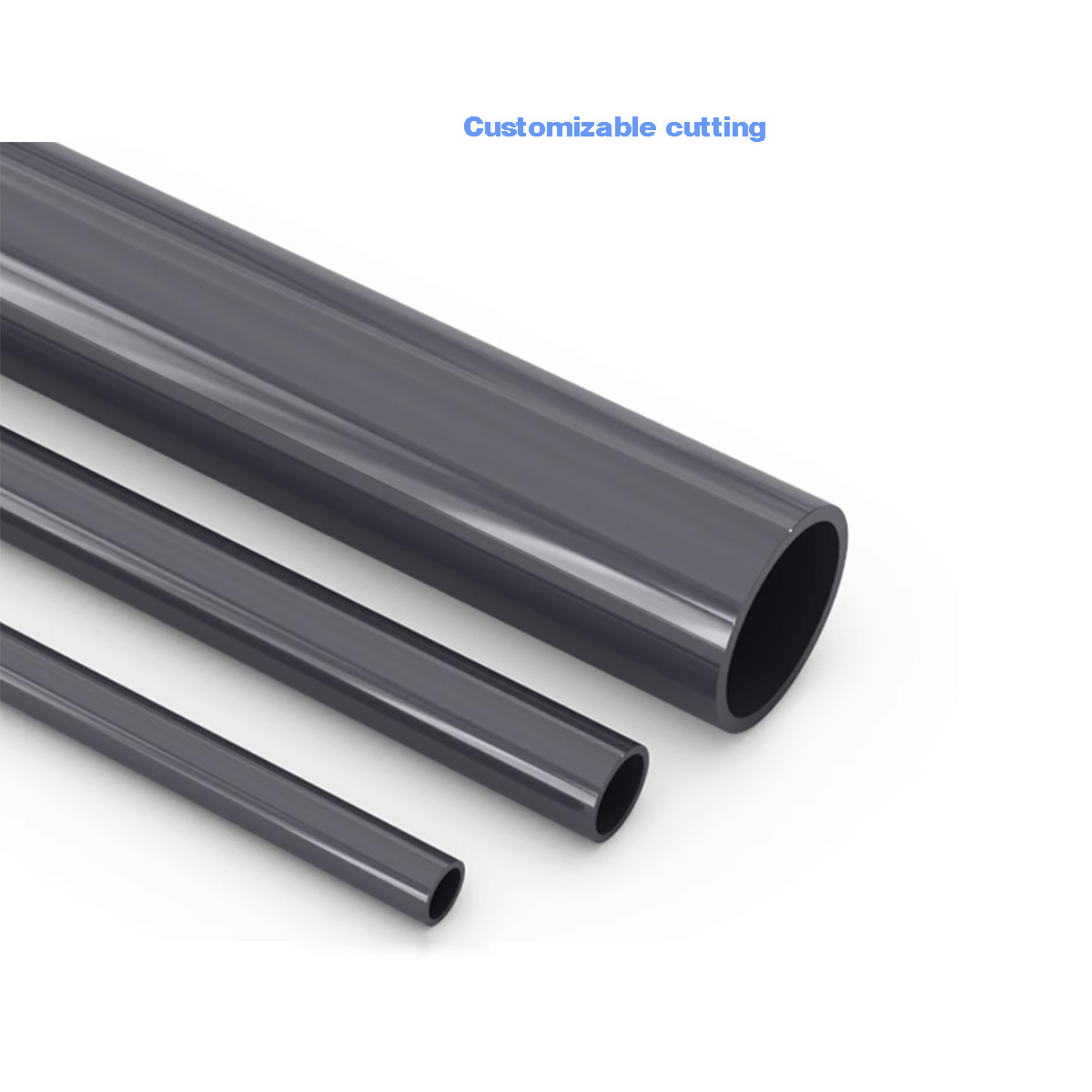 Tubo de plástico de PVC negro, - Aquarium Fish Accessories reseña y precio