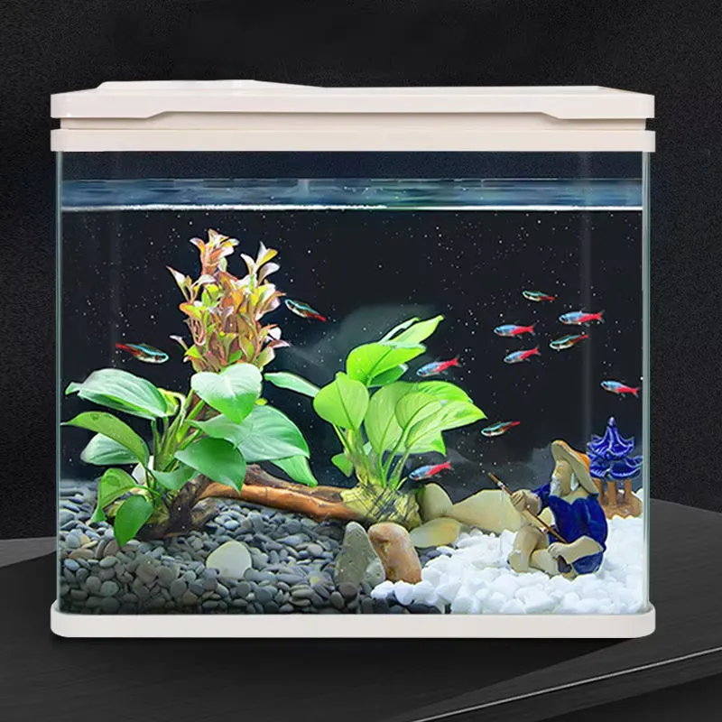 Relaxlines - Acuario de Escrit - Aquarium Fish Glass reseña y precio