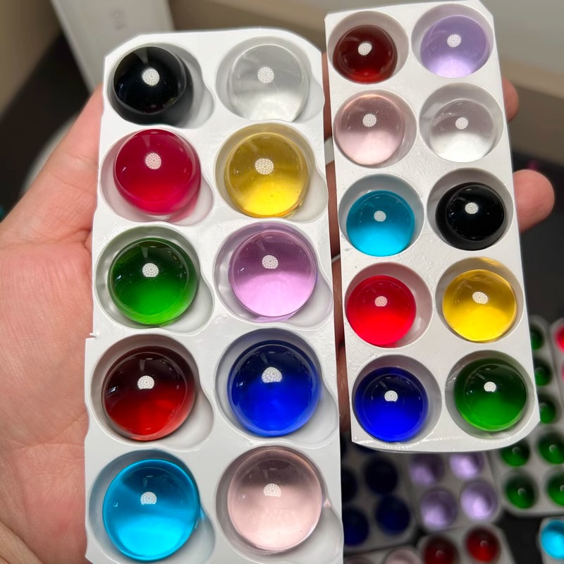 Bolas de vidrio de Color sólid - Aquarium Fish Glass reseña y precio