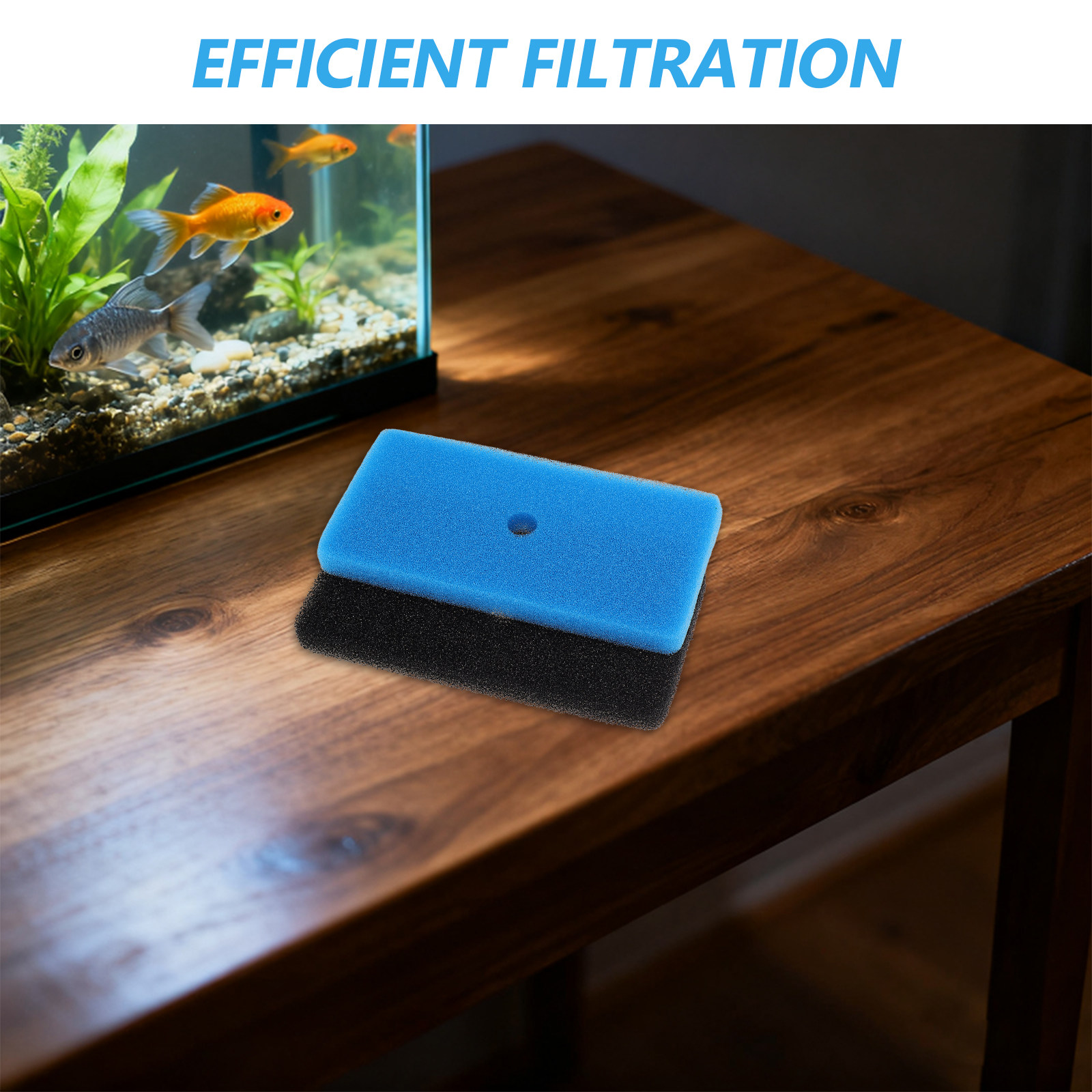 2 almohadillas filtrantes reut - Aquarium Fish Tank reseña y precio