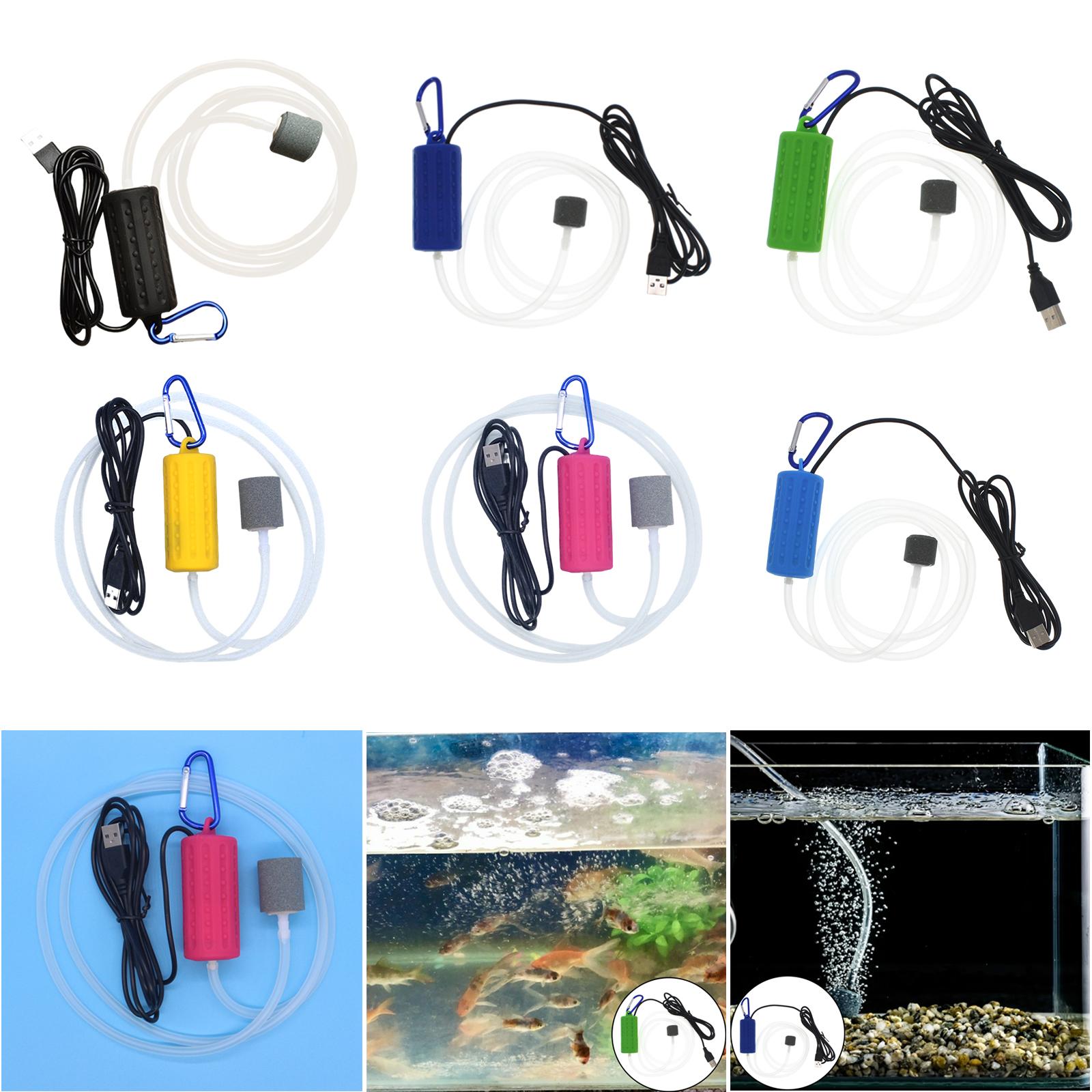 Bomba de Aire para Pecera USB, - Aquarium Fish Fishing reseña y precio