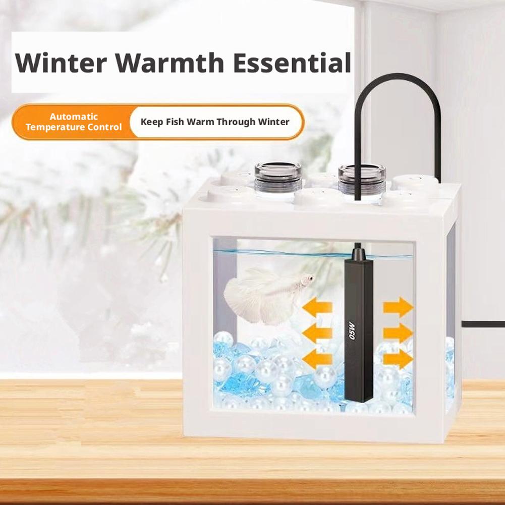 Calentador de acuario mini USB - Aquarium Mini Fish reseña y precio