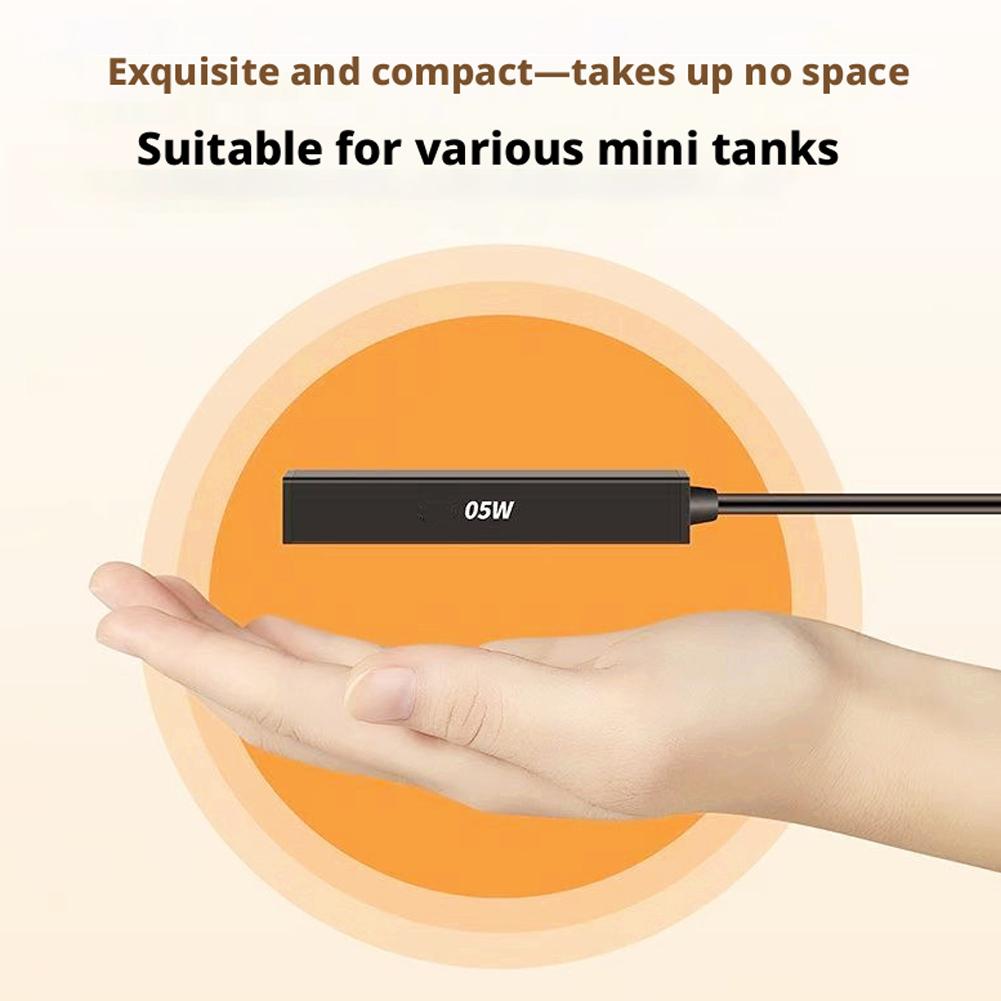 Calentador de acuario mini USB - Aquarium Mini Fish reseña y precio