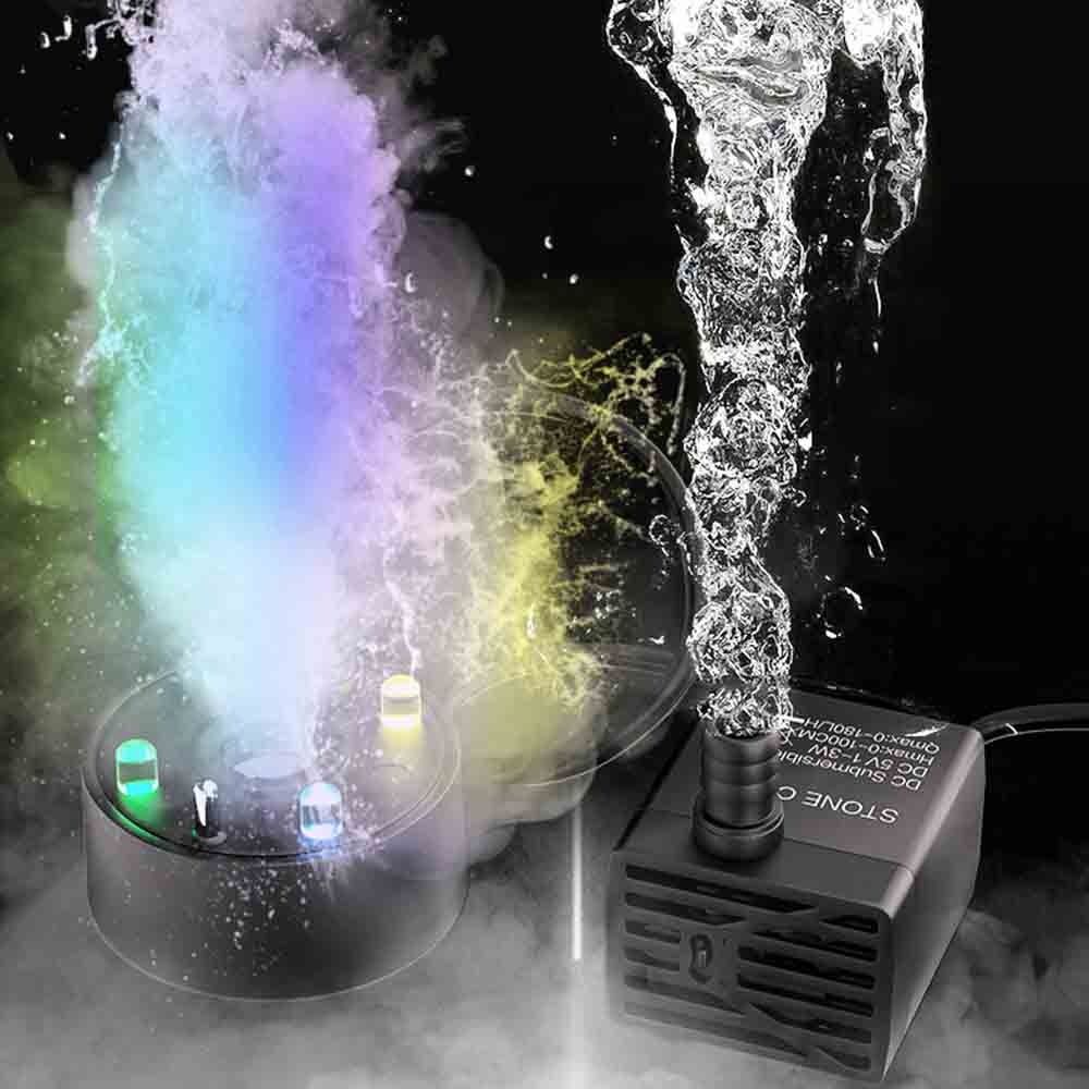 Generador de Niebla 2 en 1 con - Aquarium Fish Accessories reseña y precio