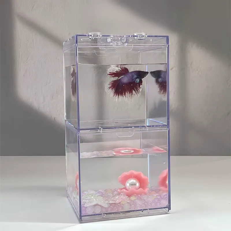 Mini Acuario Relaxlines, Decor - Aquarium Mini Fish reseña y precio