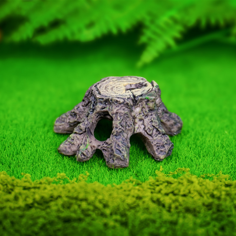 Pez ocultar cueva Reptiles acu - Aquarium Fish Accessories reseña y precio