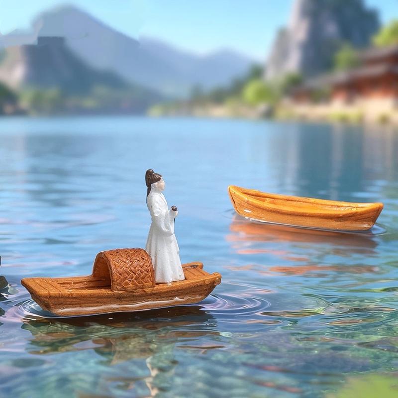 【S】Modelo de barco flotante de - Aquarium Mini Fish reseña y precio