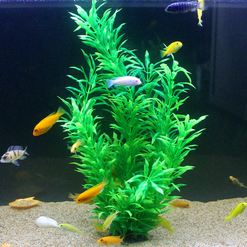 Plantas Artificiales para Acua - Aquarium Fish Fishing reseña y precio